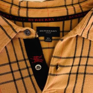 Burberry men’s golf polo